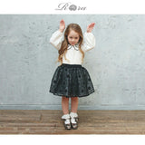 ブラウス 子供 女の子 通販 子ども 丸襟 03171902 長袖 パフスリーブ 白 ホワイト 卒園式 入学式 卒業式 レース フォーマル カジュアル 結婚式 発表会 おしゃれ 大人可愛い オシャレ