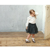 ブラウス 子供 女の子 通販 子ども 丸襟 03171902 長袖 パフスリーブ 白 ホワイト 卒園式 入学式 卒業式 レース フォーマル カジュアル 結婚式 発表会 おしゃれ 大人可愛い オシャレ