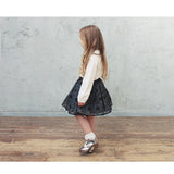 スカート キッズ 女の子 通販 ギャザースカート 04181902 チュールスカート レーススカート フォーマル 結婚式 発表会 卒園式 入学式 お花 フラワー 総レース かわいい オシャレ 可愛い