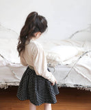 スカート キッズ 女の子 通販 ギャザースカート 10003804 フォーマル 結婚式 発表会 卒園式 入学式 ドット 水玉 ウエストゴム ボリューム ガーリー かわいい オシャレ 可愛い おしゃれ