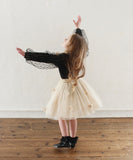 スカート キッズ 女の子 通販 チュールスカート 14302002 チュチュスカート ギャザースカート 膝丈 お花 フリル ボリューム ガーリー 発表会 卒園式 入学式 かわいい オシャレ 可愛い