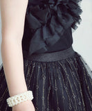 スカート キッズ 女の子 通販 チュールスカート 74012401 チュチュスカート ギャザースカート キラキラ ドット 水玉 ガーリー ウエストゴム フォーマル かわいい オシャレ 可愛い