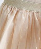 スカート キッズ 女の子 通販 チュールスカート 74012401 チュチュスカート ギャザースカート キラキラ ドット 水玉 ガーリー ウエストゴム フォーマル かわいい オシャレ 可愛い