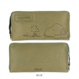 スヌーピー 財布 通販 PEANUTS FRIEND 長財布 ロングウォレット 長サイフ サイフ snoopy キャラクター グッズ 大人 向け レディース おしゃれ 本革 革 レザー ラウンドファスナー