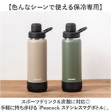 ピーコック Peacock 水筒 AJL-R70 通販 ステンレスマグボトル 700ml ステンレスボトル ボトル 保冷 マイボトル ダイレクトボトル 炭酸対応 直飲み 炭酸 可能 炭酸OK スポーツドリンクOK