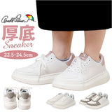 アーノルドパーマー スニーカー Arnold Palmer AL0825 通販 厚底スニーカー 厚底靴 レディース 通学 通勤 白 ホワイト 厚底 軽量 軽い おしゃれ シンプル 女性 女子 大人 かわいい