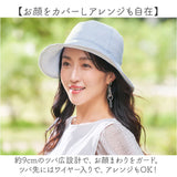 帽子 レディース 通販 日本製 レディース帽子 レディースハット UVハット ハット つば広帽子 つば広ハット 綿100% 折り畳み おりたたみ コンパクト 持ち運び 夏用帽子 涼しい シンプル