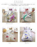 布団カバー 3点セット シングル おしゃれ 通販 可愛い キャラクター ふとんカバー 大人 かわいい ディズニー Disney プリンセス ラプンツェル リトルマーメイド アリエル 美女と野獣 ベル