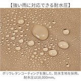 because レインコート ビコーズ B-740573 通販 レインパーカー レディース メンズ ロング レインウェア カッパ 合羽 雨具 おしゃれ 収納袋付き 耐水圧18000mm UVカット