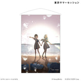 ホロライブ グッズ 通販 ハニーワークス タペストリー B2 壁掛け 壁飾り B2サイズ コンセプトアート hololive HoneyWorks vtuber キャラクター イラスト かわいい おしゃれ 可愛い