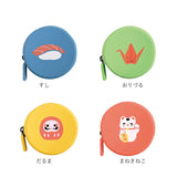 クルン curun ポーチ 小物入れ 可愛い 通販 小さい 丸型 キャラクター 小銭入れ コインケース 小物 収納 かわいい コンパクト 小さめ まるい ミニ アクセサリー コスメ イヤホン