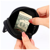 クルン curun ポーチ 小物入れ 可愛い 通販 小さい 丸型 キャラクター 小銭入れ コインケース 小物 収納 かわいい コンパクト 小さめ まるい ミニ アクセサリー コスメ イヤホン