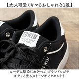 EDWIN スニーカー EDW4325 エドウィン 通販 レディース ローカットスニーカー 軽量 厚底スニーカー 歩きやすい シューズ 靴 くつ クツ カジュアルシューズ おしゃれ かわいい シンプル