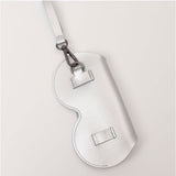 サングラスケース ストラップ 通販 アイウェアケース 革 眼鏡ケース メガネケース サングラスカバー 老眼鏡ケース 持ち運び ポータブルケース おしゃれ かわいい スリム 薄型