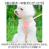 ハーネスリード 犬 かわいい 通販 ハーネス リード付き ハーネスリードセット ハーネス&リード 胴輪 首輪 リードセット レース 花 簡単装着 一体型 犬用 猫用 ペット 小型犬 いぬ イヌ