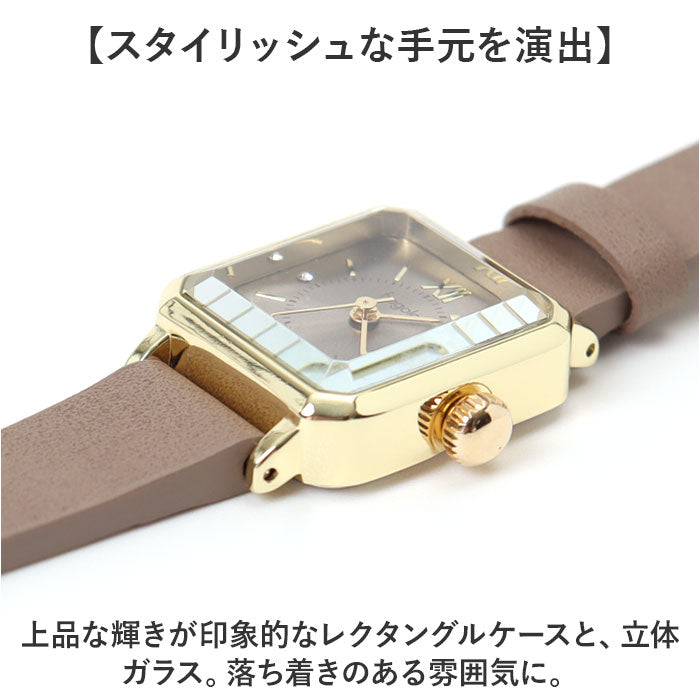 fragola フラゴラ 腕時計 レディース 通販 日本製 リストウォッチ シンプルウォッチ 防水 レクタングルカラーウォッチ ムーブメント