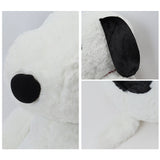 スヌーピー ぬいぐるみ 通販 2L サイズ 特大 HUGHUG ハグハグ hughug ふわふわ PEANUTS SNOOPY キャラクターグッズ かわいい 可愛い 55cm 癒し 大きい 大きめ もっちり ふわっと ギフト