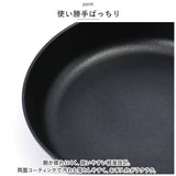 ククナキッチン フライパン 24cm 通販 チタン&ダイヤモンド コーティング 6150-014 TI:DA 鍋 炒め鍋 IH 軽量 ガス 耐久性 7層コーティング アルミニウム合金 お手入れ簡単 焦げ付かない