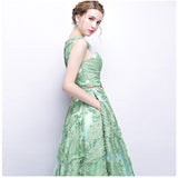 ロングドレス 演奏会 通販 ドレス ワンピース ロング Aライン ノースリーブ 袖なし 透け感 刺? 大人 レディース ピアノ 発表会 結婚式 ブライズメイド フォーマル パーティ お呼ばれ