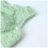 ロングドレス 演奏会 通販 ドレス ワンピース ロング Aライン ノースリーブ 袖なし 透け感 刺? 大人 レディース ピアノ 発表会 結婚式 ブライズメイド フォーマル パーティ お呼ばれ