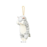 パスケース リール付き ぬいぐるみ 通販 定期入れ パスポーチ カード ホルダー カードケース カードホルダー リール ストラップ ICカード キーホルダー 伸びる やわらかい くびねっこ