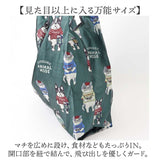エコバッグ 折りたたみ 通販 買い物バッグ ショッピングバッグ レジバッグ コンビニバッグ ネコのプリント コンパクト バッグ トート レディース 軽量 軽い かわいい おしゃれ シンプル