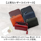 Lee リー 財布 パスケース付き 通販 小銭入れ メンズ さいふ コインケース 革財布 ブランド サイフ お財布 レザー メンズウォレット メンズ財布 コンパクト財布 ミニ財布 山羊革