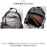 リサラーソン バッグ LISA LARSON LTPK-04 通販 リュック リュックサック デイパック バックパック レディース 大きめ 通勤 通学 大容量 A4 軽量 軽い 撥水 はっ水 背面ファスナー