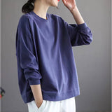 長袖 Tシャツ レディース 通販 tシャツ シャツ 長袖Tシャツ 長袖tシャツ カジュアルシャツ レディースシャツ カジュアル ベーシック ゆったり シンプル 無地 春 秋 冬 着心地が良い 通勤