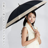 キザワ 日傘 ショート丈 通販 KIZAWA MDP08120PI 長傘 ショート丈日傘 傘 ショート かさ カサ ithm bicolor バイカラー 50cm 8本骨 手開き おしゃれ シンプル 無地 日よけ コンパクト