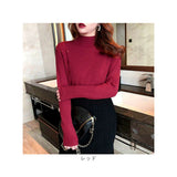 ニットセーター 通販 セーター ハーフタートルネックセーター 長袖 サイドボタン ニットトップス カジュアル シンプル レディース 大人 女性 おしゃれ ニット かわいい 可愛い