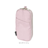 cubix ペンケース 通販 ペン入れ 筆箱 筆入れ ペンポーチ 小物入れ スリム シンプル 見開き 収納力 無地 大人 ファスナー 中学生 高校生 便利 社会人 新学期 進級 学校 文房具 文具