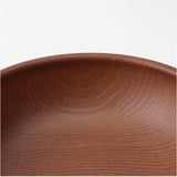 ラウンドプレート 通販 日本製 木目 直径22.5cm×高さ4cm カフェランチプレート 取り皿 食洗機対応 電子レンジ対応 おしゃれ オシャレ 食器 かわいい 軽い アウトドア カフェ