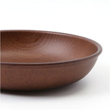 ラウンドプレート 通販 日本製 木目 直径18cm×高さ4cm 取り皿 カフェランチプレート 電子レンジ対応 食洗機対応 おしゃれ オシャレ かわいい 食器 軽い バーベキュー ギフト お祝い