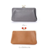 ペルケ 財布 perche 08-06-03161 通販 がま口 長財布 本革財布 がま口財布 がまぐち レディース 本革 レザー 山羊革 ブランド 大容量 カードがたくさん入る カード入れ 多い ギフト