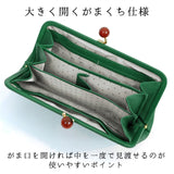 ペルケ 財布 perche 08-06-03161 通販 がま口 長財布 本革財布 がま口財布 がまぐち レディース 本革 レザー 山羊革 ブランド 大容量 カードがたくさん入る カード入れ 多い ギフト