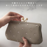 ペルケ 財布 perche 08-06-03161 通販 がま口 長財布 本革財布 がま口財布 がまぐち レディース 本革 レザー 山羊革 ブランド 大容量 カードがたくさん入る カード入れ 多い ギフト