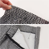 ジャケット ショートパンツ セットアップ 通販 パンツスーツ 上下セット キュロットスーツ レディース ショート丈 カジュアル グレンチェック 千鳥格子 セレモニースーツ ビジネススーツ