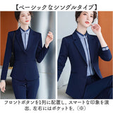レディース スーツ セットアップ ビジネス 通販 上下セット レディーススーツ ビジネススーツ セレモニースーツ フォーマルスーツ パンツスーツ 長袖 無地 ビジカジ リクルート 通勤