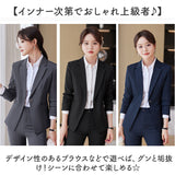 レディース スーツ セットアップ ビジネス 通販 レディーススーツ ビジネススーツ セレモニースーツ フォーマルスーツ パンツスーツ 上下セット 長袖 無地 リクルート 通勤 ビジカジ