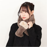 ティペット 通販 マフラー 襟巻き 首巻き レディース 女性 女の子 ネックウォーマー 冬小物 秋冬 防寒 寒さ対策 かわいい 可愛い おしゃれ オシャレ ファッション小物 首元 衿