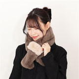 ティペット 通販 マフラー 襟巻き 首巻き レディース 女性 女の子 ネックウォーマー 冬小物 秋冬 防寒 寒さ対策 かわいい 可愛い おしゃれ オシャレ ファッション小物 首元 衿