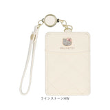 パスケース リール付き サンリオ 通販 定期入れ リール付きパスケース リールパスケース リール付き定期入れ sanrio グッズ 定期券入れ 定期券ケース レディース キャラクター おしゃれ