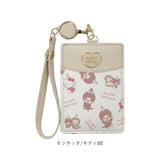 パスケース リール付き サンリオ 通販 定期入れ リール付きパスケース リールパスケース リール付き定期入れ sanrio グッズ 定期券入れ 定期券ケース レディース キャラクター おしゃれ