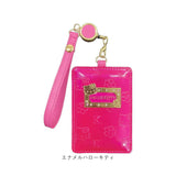 パスケース リール付き サンリオ 通販 定期入れ リール付きパスケース リールパスケース リール付き定期入れ sanrio グッズ 定期券入れ 定期券ケース レディース キャラクター おしゃれ