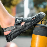 サンダル レザー メンズ 通販 メンズサンダル カジュアルサンダル スリッパ シューズ 靴 履きやすい メンズ靴 つま先あり かかと付き 歩きやすい 通気性 蒸れにくい カジュアル 男性用