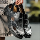 サンダル レザー メンズ 通販 メンズサンダル カジュアルサンダル スリッパ シューズ 靴 履きやすい メンズ靴 つま先あり かかと付き 歩きやすい 通気性 蒸れにくい カジュアル 男性用