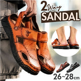 サンダル レザー メンズ 通販 メンズサンダル カジュアルサンダル スリッパ シューズ 靴 履きやすい メンズ靴 つま先あり かかと付き 歩きやすい 通気性 蒸れにくい カジュアル 男性用