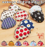 小銭入れ 和布華 WAFUKA  通販 がま口 財布 2.6寸 レディース メンズ かわいい 和柄 コインケース がまぐち 小さい ミニ 小物入れ ポーチ 小銭いれ 日本製 おしゃれ 手のひらサイズ