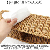 UTILE 洗えるバスケット 小物収納ボックス 通販 バスケット かご カゴ 籠 卓上収納 隙間収納 小物収納 収納ボックス おしゃれ スリム ナチュラル 北欧 オシャレ シンプル PPラタン